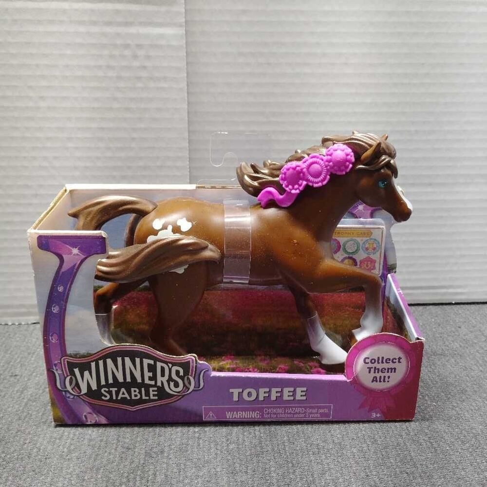 Winners Stable Toffee Horse Figure Brown Just Play Toy New